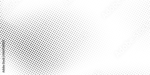 White and black sand wallpaper. Dots gradient background noise. Modern particle