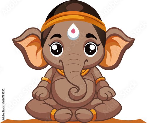 Baby Ganesha Sitting