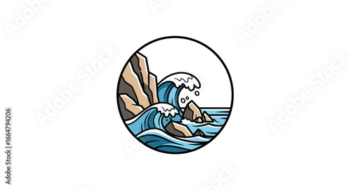 stunning transparent ocean wave clipart isolated vector illustration perfect for website design app icons and print projects