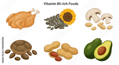 Vitamin b5 rich foods: diverse sources of pantothenic acid for a healthy diet