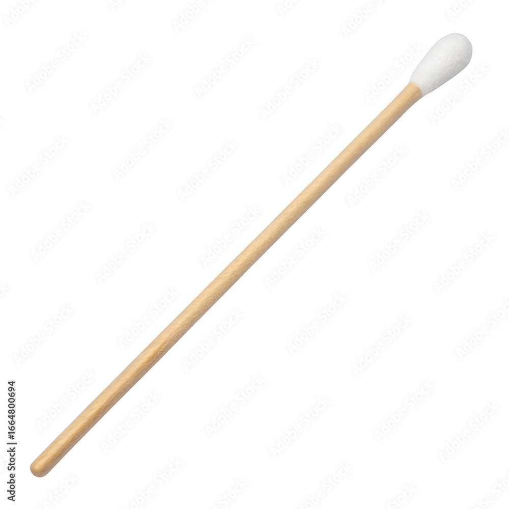 Cotton swab isolated on transparent background Cotton swab isolated on transparent background
