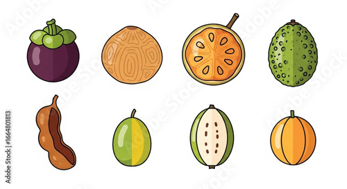 Simple Vector Fruit Set-9.eps