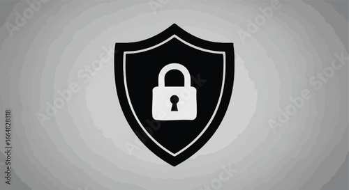 Security Shield Protection Concept Symbolizing Strong Defense Against Cyber Threats and Unauthorized Access to Data and Systems