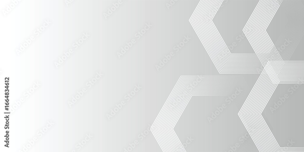 Fototapeta premium Silver triangle and diamond pattern for futuristic design modern