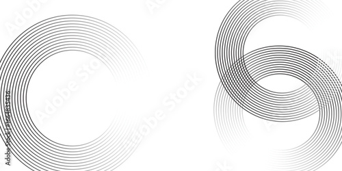 abstract white background with curve crease modern