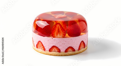 jelly strawberry cake
