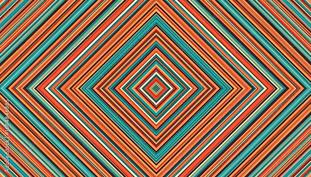 Abstract Geometric Lines Pattern.