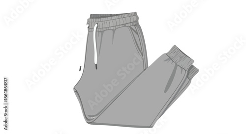 Comfortable casual jogger pants illustrating relaxed fit and versatile activewear design for everyday leisure activities