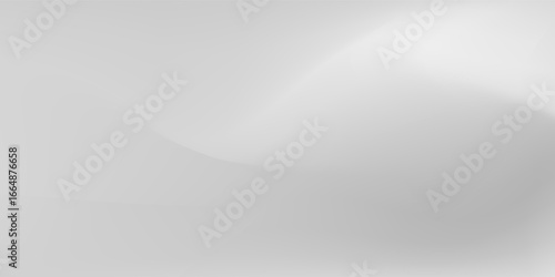 Top silver foil background with metal mirror texture. Chrome gradient surface with light simple mode
