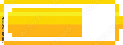 Flat design battery illustration with modern minimal style