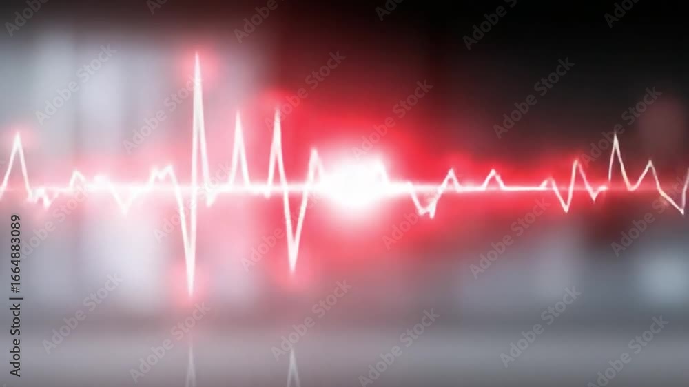 Soundwave Pulse Machine Soundwave's Red Pulse: A captivating abstract visual of a pulsating red ...