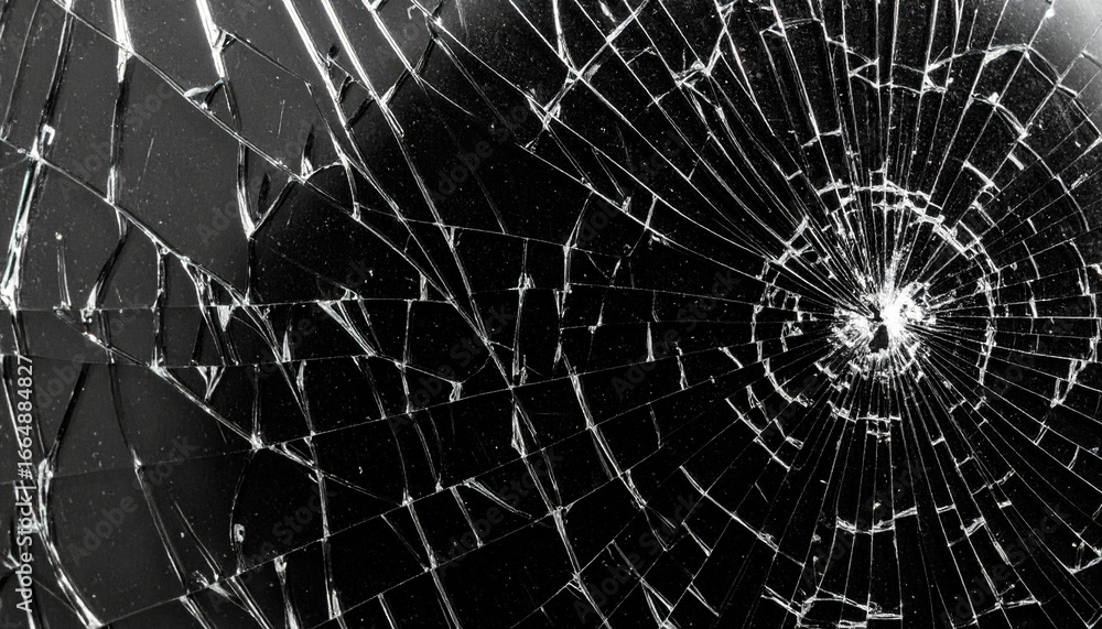 Obraz premium cracked glass