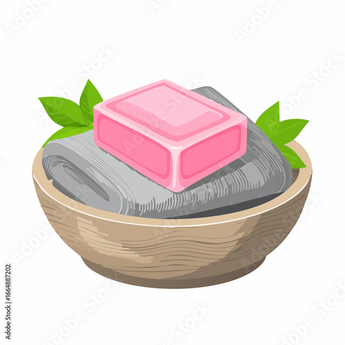 Cleaning concept with bucket
2