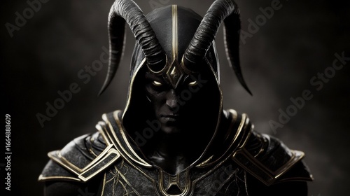 Anubis: Ancient Egyptian Deity Statue in Traditional Style and Golden Color