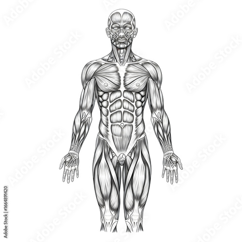 human anatomy llustration 