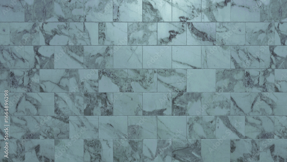 Obraz premium Elegant Teal Marble Tile Wall Texture Background
