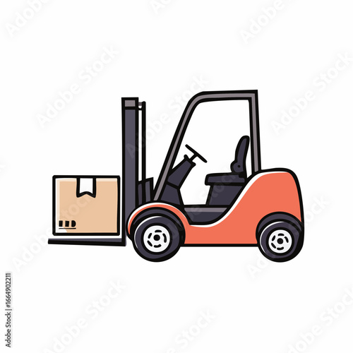 Forklift Truck Icon