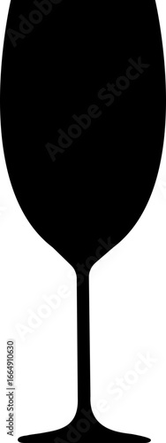 Drinkware icon glass cup mug wine goblet beer collection in flat style, black silhouette group, bar utensil bundle, beverage container pack, drink synonym vector