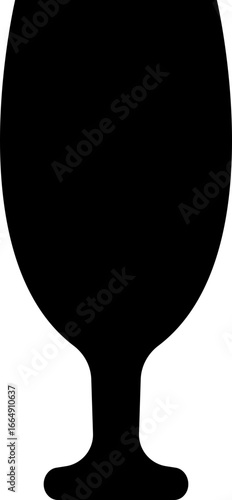 Drinkware icon glass cup mug wine goblet beer collection in flat style, black silhouette group, bar utensil bundle, beverage container pack, drink synonym vector
