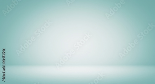 Soft Teal Gradient Background Studio Backdrop for Product Photography.