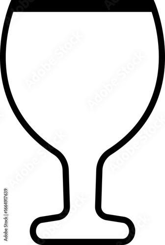 Drinkware icon glass cup mug wine goblet beer collection in line style, black silhouette group, bar utensil bundle, beverage container pack, drink synonym vector