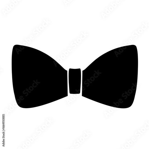 tie ribbon vector silhouette
