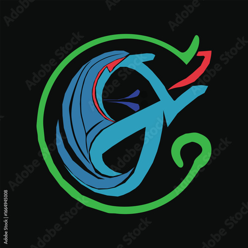 abstract design elements Ai generated