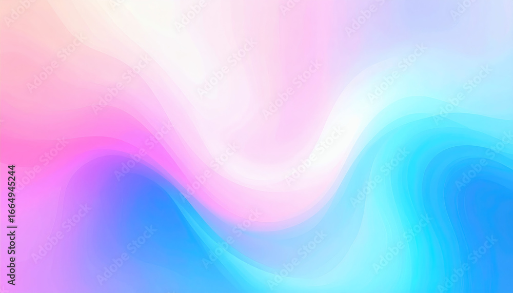 Obraz premium Soft Pastel Gradient Swirl.