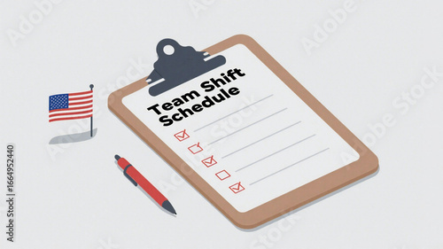 Manage your Team Shift Schedule effectively and stay organized with this checklist, enhance productivity with seamless planning, perfect for business and organization