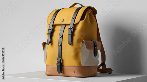 ransel bag mockup design