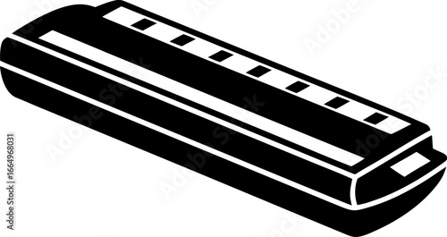 Blues Harp or Mouth Organ Musical Instrument
