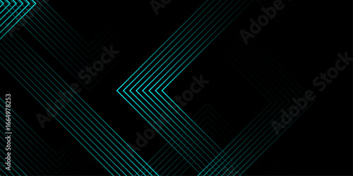 luxury wavy line abstract background with color element. Futuristic technology concept. Glowing rectangle geometric. Vector illustration for presentation designs, banners, business cards and more.