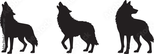 Howling Wolf Silhouette Vector Art

Wild Wolves Howling Illustration Design

Wolf Pack Silhouette Animal Artwork