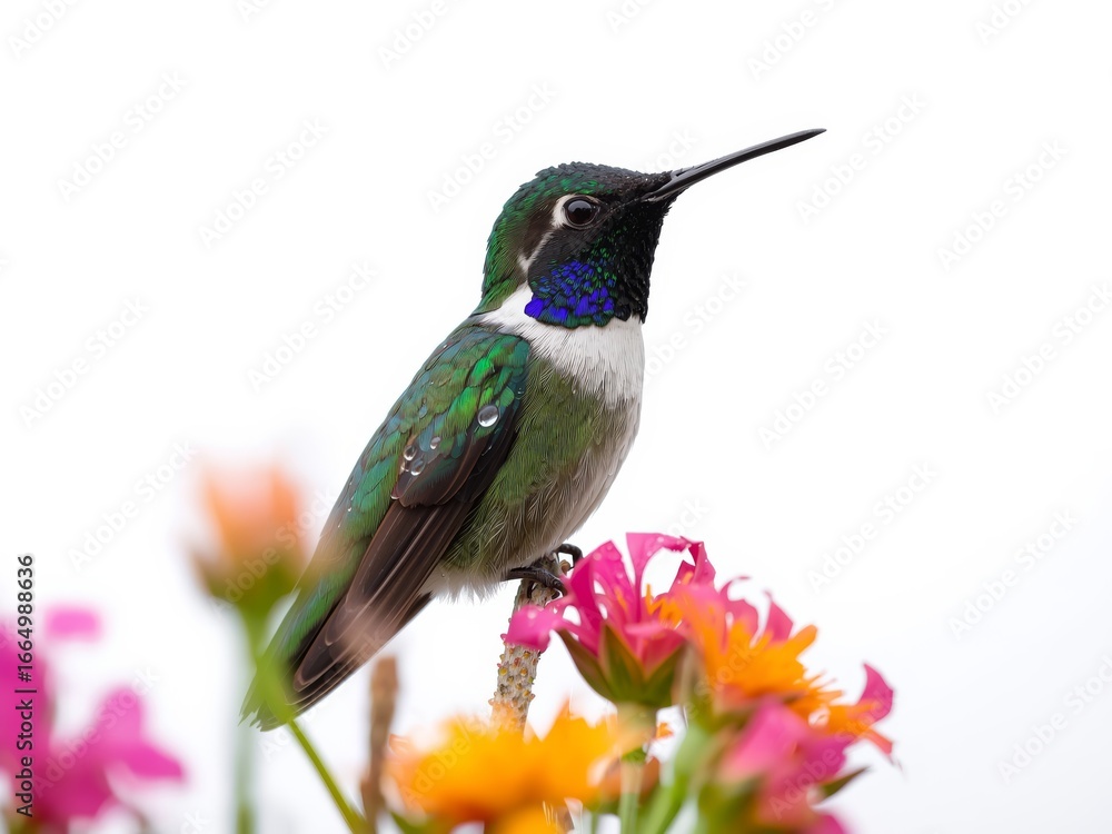 Obraz premium Hummingbird isolated on transparent background