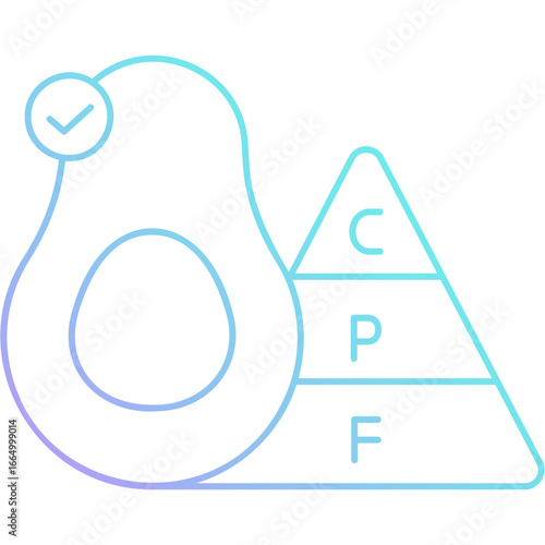 Gradient Keto Icon