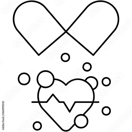 Line Art Magnesium Icon