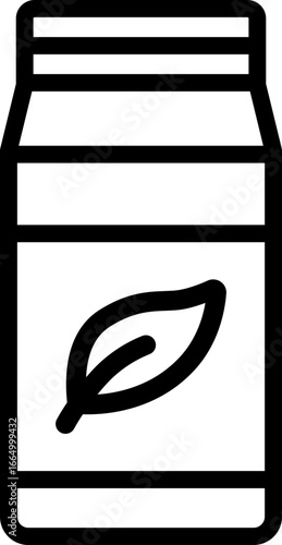 Tea Bag Line Icon