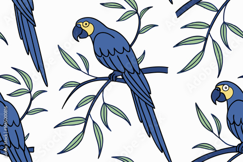 blue macaw