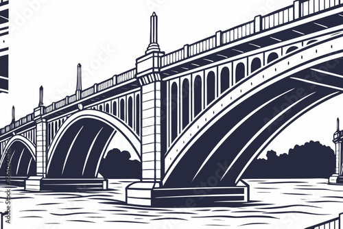 bridge over the river