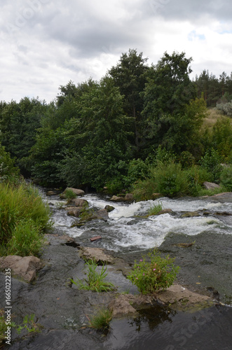 водопад Чардымские камни