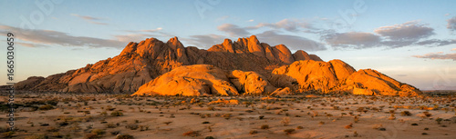 Fotografi he Spitzkoppe in the desert