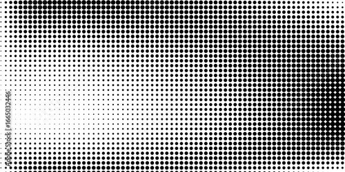 Halftone pattern for digital wallpaper design. Grunge halftone pattern. Futuristic vector illustration. Abstract dotted monochrome background. Vector illustration. Digital Gradient dots background.