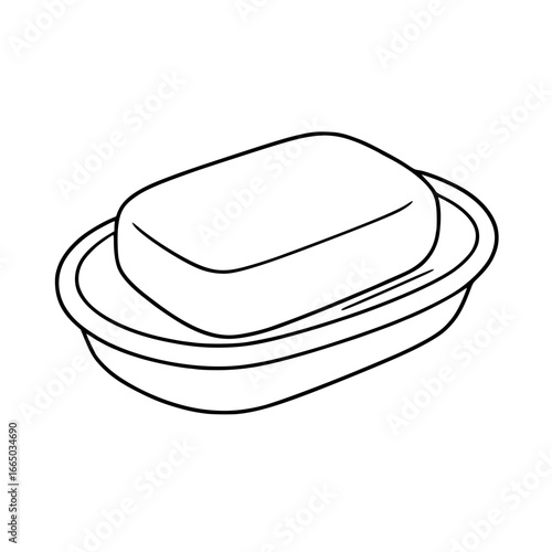 vector illustration of a soap