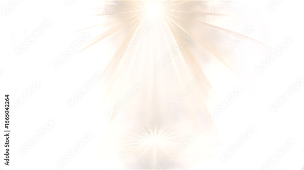 Naklejka premium explosion of light