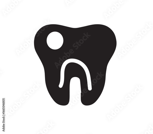 vector tooth icon