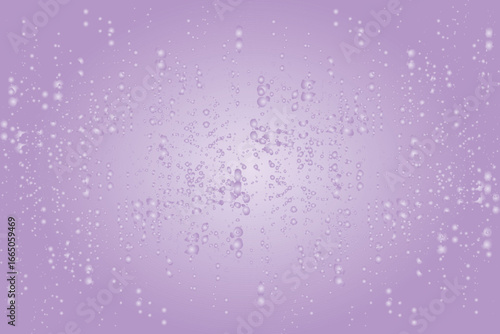rain drops on the window purple background texture, snowfalls drops on purple background texture.