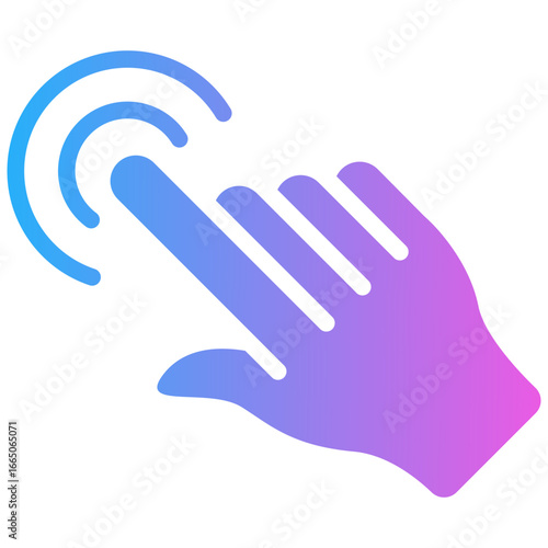 flick gradient fill icon