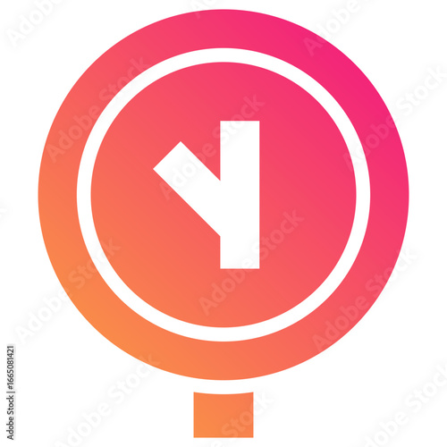 junction gradient fill icon