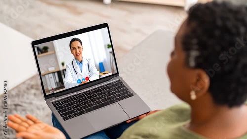 Video call telehealth consultation