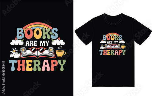 book are my therapy Lover Bookish